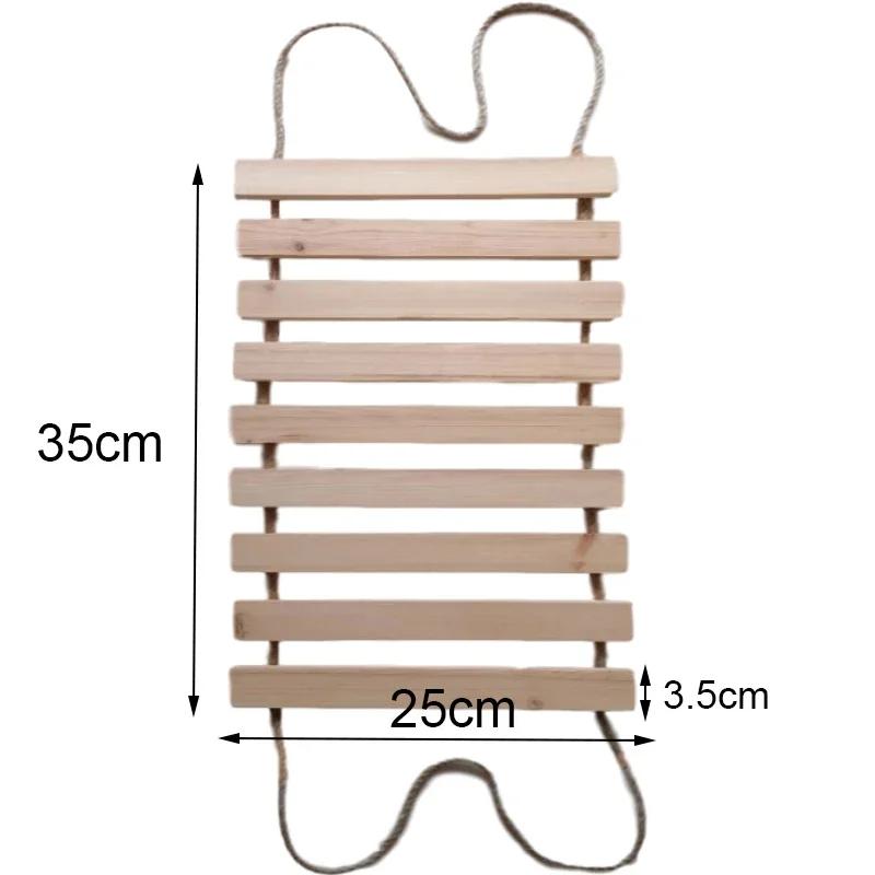 Vários tamanhos ponte de gato uso para gaiola de gato sisal corda escada de gato móveis para animais de estimação gato passo scratcher post gatinho brinquedos gato árvore torre - Image 1