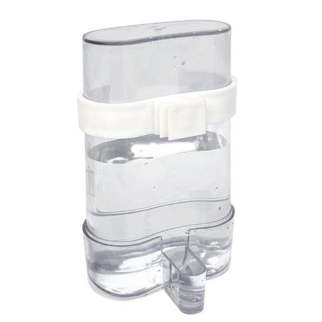 Dispenser Automático de Água para Pássaros - Alimentador Prático para Papagaios, Canários e Periquitos com Suprimentos Essenciais para Gaiolas