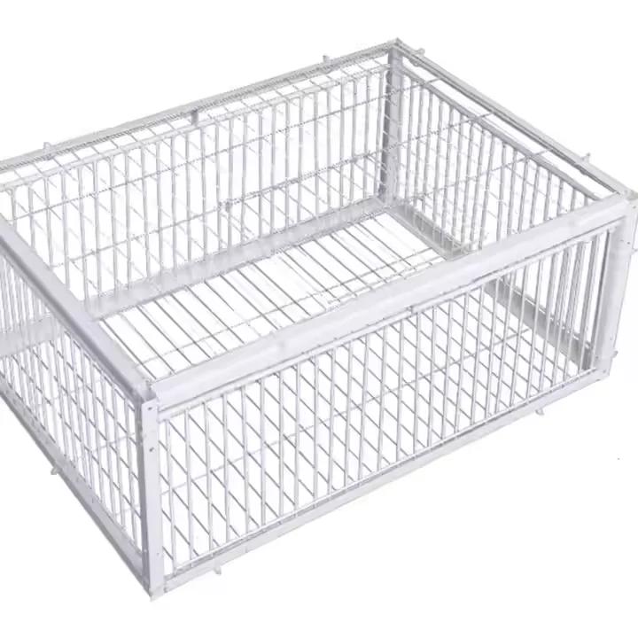 Gaiola dobrável galvanizada para armadilha de pássaros, 40*30*26cm, pombo falo, maneira humana com entrada unidirecional, armadilha de pombos, colombos em gaiolas - Image 1