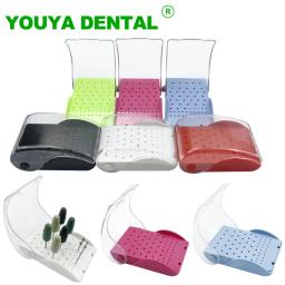 Plástico Dental Bur Titular, Esterilizador, Caso De Colocação, Caixa De Desinfecção, Brocas Bloco, Odontologia, Instrumentos De Laboratório, 60 Buracos - Image 1