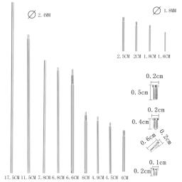 Peças reparo oboé, ferramentas profissionais reparo instrumentos acessórios oboé - Image 6