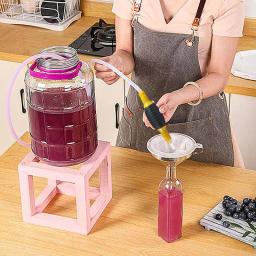 Homebrew cerveja e vinho transferência bomba de sifão, Food Grade Press, sifão líquido bombeamento com grande tráfego tubulação mangueira, sem refluxo Design - Image 5