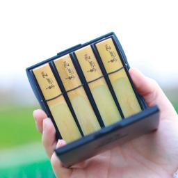 IRIN-Saxofone Clarinete Oboé Reeds Case, 8 Grids, ABS Case, Alta Qualidade, Caixa De Armazenamento De Sax, Impermeável, Resistente Ao Desgaste, Universal - Image 1