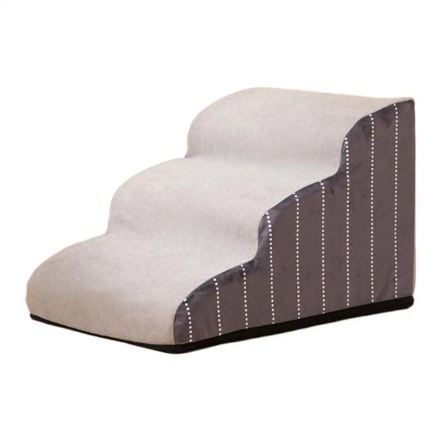 Escada Portátil com Tampa Destacável para Cães e Gatos - Rampa Ideal para Sofás e Escalada ao Ar Livre para Pequenos Animais