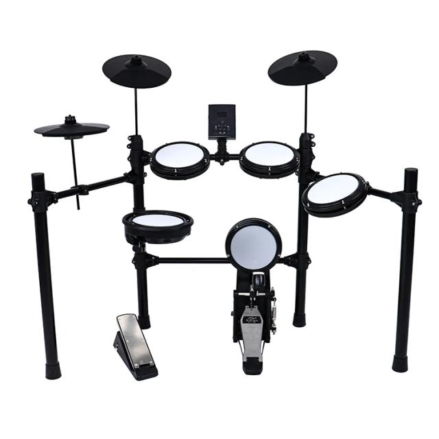Conjunto de Percussão MOINNG 1000A: Tambores Snare e Pratos para Músicos Iniciantes e Profissionais