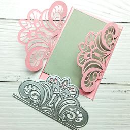 Corte de metal morre para fazer cartão, Lace Cover Mold Decoração, Scrapbook Paper Craft, lâmina de molde de faca, soco Stencils - Image 1