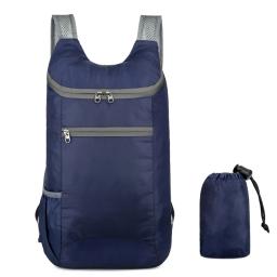 Mochila de esportes à prova d'água ao ar livre, saco dobrável portátil, mochila confortável, camping, caminhadas, viagem, saco esporte lazer, 20L - Image 3