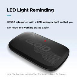 Coleção AliExpress GEOID-HS500 Monitor de Freqüência Cardíaca, Equipamentos De Fitness, Ant Bluetooth Sensor, Rastreamento De Correia De Peito, Luz LED - Image 2