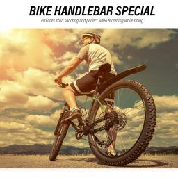 Bicicleta e motocicleta Handlebar Mount Bracket, Camera Holder Ação, Acessórios para Go Pro DJI, Insta360, SJCAM, 12, 10, 9, 8, 5 - Image 5