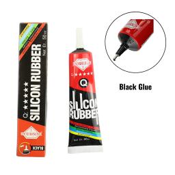 Borracha De Silicone Cola Cola Eletrônica Impermeável Isolamento Macio Anti-elétrico Adesivo 50ML Preto/Translúcido - Image 2