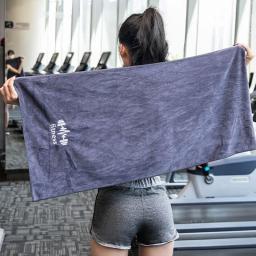 Toalha multifuncional de fitness para esportes, Toalha super macia e de secagem rápida, Equipamento de ginástica de natação, Sweat Pad, Microfibra - Image 4
