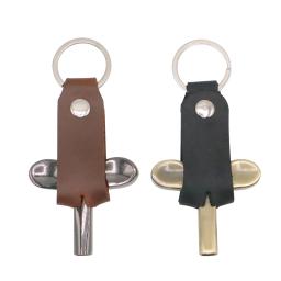 PU Leather Drum Key Holder para baterista, chaveiro caso, presente - Image 5