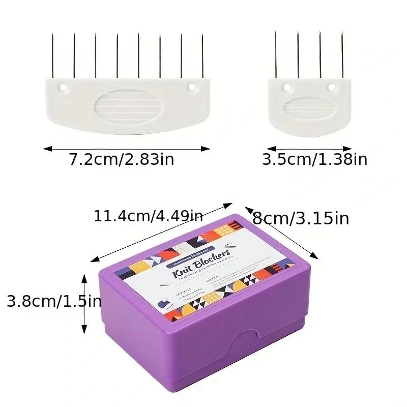1 pacote de bloqueadores de malha, ferramentas e acessórios de costura de tricô - Image 1