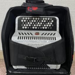 Estojo e bolsa para acordeão, espessado, impermeável e à prova de choque, roda universal, fácil de empurrar e puxar, moda de alto nível - Image 3