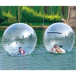 PVC bola de dança inflável com zíper, bola de água andando, brinquedos resistentes ao desgaste, piscina exterior, 1.3-3m - Image 1