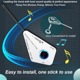 Flying FishWireless Guitar System, Guitarra Clássica Universal, Ukulele, Violino, Guzheng, Polegar Piano, Air Drum Transceiver - Image 6