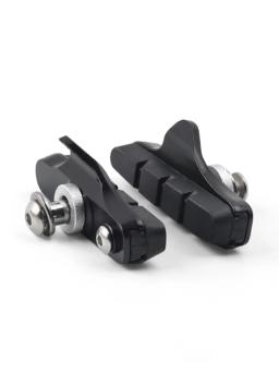 Conjunto de rodas de fibra de carbono para bicicleta de estrada, blocos de freio de madeira ia, pinça de freio de liga de ... - Image 3