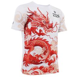 Jujutsu-Muay Thai Fighting Club Sportswear Set para crianças e adultos, shorts de treinamento de manga curta, MMA Fitness Boxing Dragon Year - Image 4