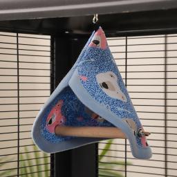 Gaiola de rede para pequenos animais, ninho de pássaro, poleiro para papagaio, periquito, passarinho canário, suprimentos de brinquedos - Image 4