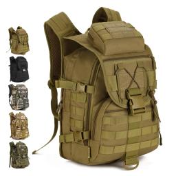 Mochila tática militar do exército, 40l, escalada, caminhadas ao ar livre, viagem, acampamento, esporte, camuflagem, sobrevivência, molle, costapck - Image 1