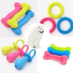 Brinquedos para animais de estimação para cães pequenos resistência de borracha para morder brinquedo do cão dentes limpeza mastigar treinamento brinquedos para animais de estimação suprimentos filhote de cachorro cães - Image 1