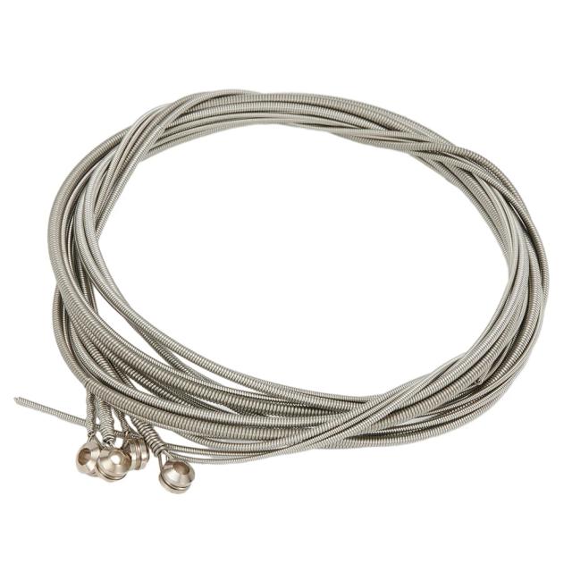 Kit Completo de Peças de Reposição para Baixo Elétrico de 4 Cordas em Aço Carbono Prata - Durabilidade e Praticidade Garantidas
