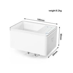 Alimentador automático de peixes digital inteligente com temporizador, LED Aquarium Tanque, Food Dispenser, Pet Feeding, 500ml - Image 6