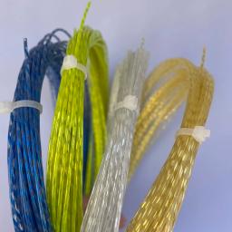 (4 tamanhos) corda de tênis de nylon macio sintético giratório 12m 1.30mm corda de raquete de tênis - Image 3