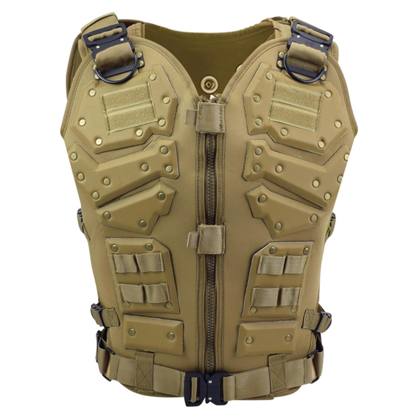 Colete Tático Militar de Combate, Multi-Funcional, Armadura Corporal, Exterior, Airsoft, Treinamento de Paintball, Equipamento de Proteção Cs - Image 1