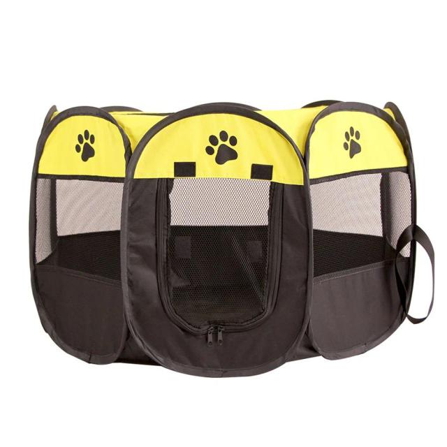 Tenda Portátil Dobrável Octogonal para Animais de Estimação: Casa Confortável para Cachorros e Gatos, Ideal para Ao Ar Livre e Cães Grandes