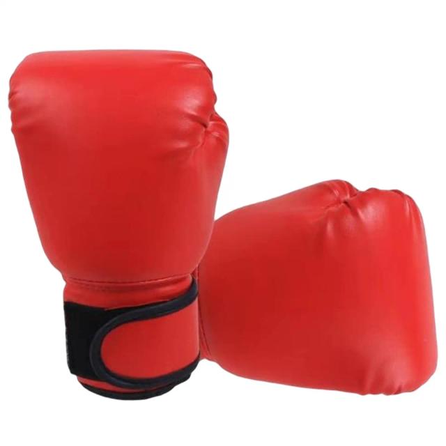 Luvas de Boxe Profissional PU 1 Par Combate Muay Thai MMA Treino