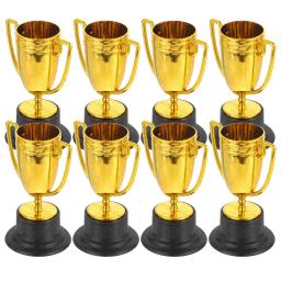 8/10/16/20 pçs mini plástico ouro recompensa troféu copo medalhas de futebol prêmio copo cedo educacional mini troféu copo presentes de futebol - Image 1