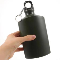 Cantina militar portátil, resistente ao desgaste, garrafa militar, Camping Water Canteen, fornecimento ao ar livre, garrafa de viagem, liga de alumínio - Image 2
