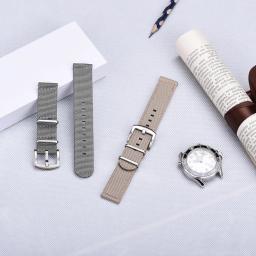 Cinta de náilon 20mm 22mm liberação rápida pulseira primavera militar pulseira esportes lazer para relógio substituição pulseira - Image 4