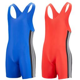 Terno De Levantamento De Peso Para Homens, Conjuntos De Exercícios, Competição Wrestling Suit, Macacão De Ginástica - Image 2