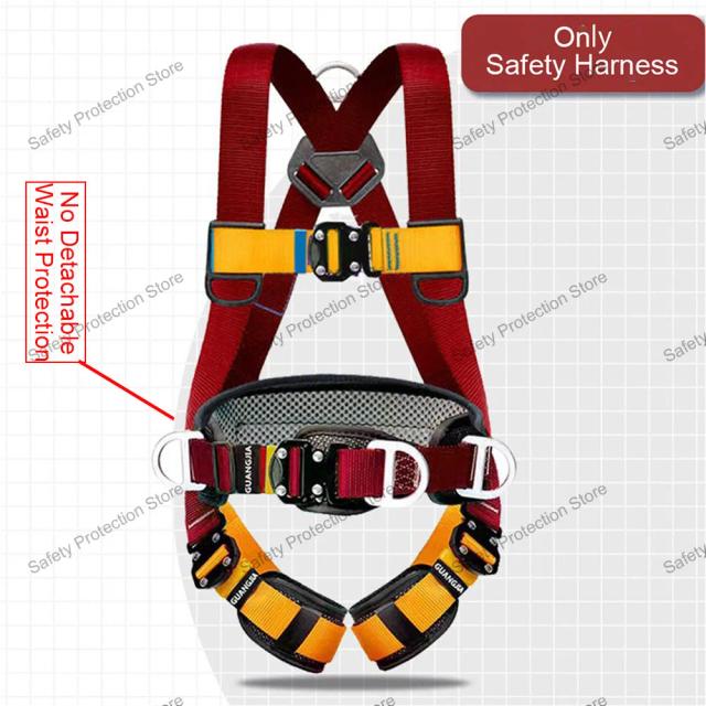 Cinto de Segurança de Corpo Inteiro para Alta Altitude: Equipamento de Proteção para Escalada e Construção