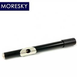 MORESKY-Flauta banhada a níquel com chave E, chaves C, 16 furos próximos, cuproníquel, preto, MFL-607 - Image 6