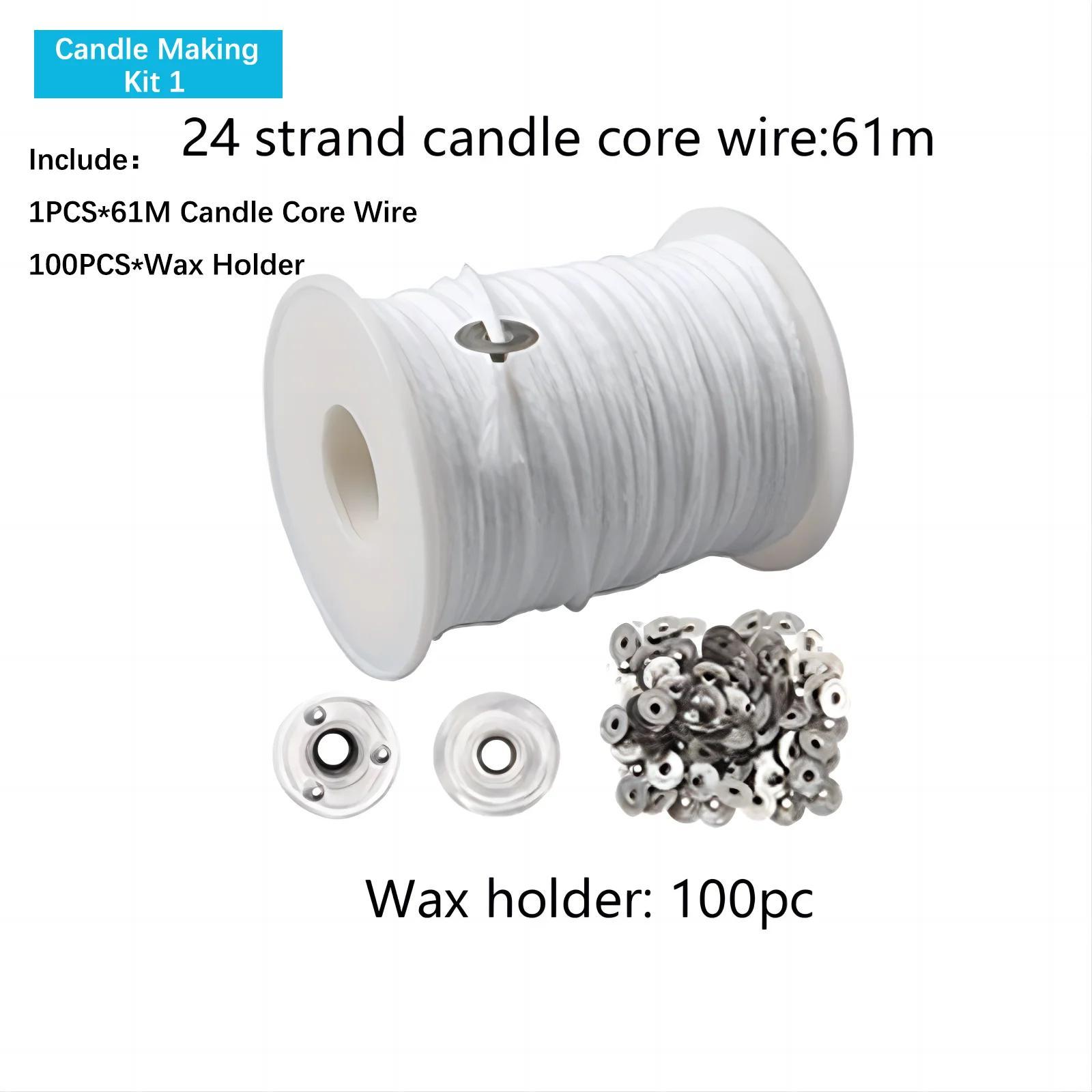 Kit de ferramentas para fazer velas, faça você mesmo, ferramentas artesanais, pote de derramamento de cera, material de derretimento, aromaterapia, suporte de mechas de vela - Image 1