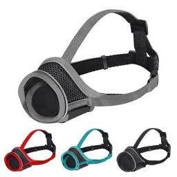 Focinho de cachorro respirável ajustável, Confortável anti-mastigação anti-mordida Pet Supplies, Pequeno público para público - Image 2