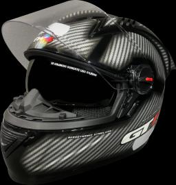 Capacete  FW3 GT Racing Bolt Design Com Narigueira - Image 1