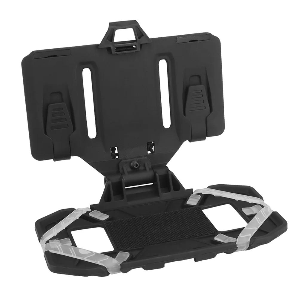 Rack do telefone móvel para esportes ao ar livre, Molle prático, placa de navegação dobrada, engrenagem do celular, Airsoft Vest Acessórios - Image 1