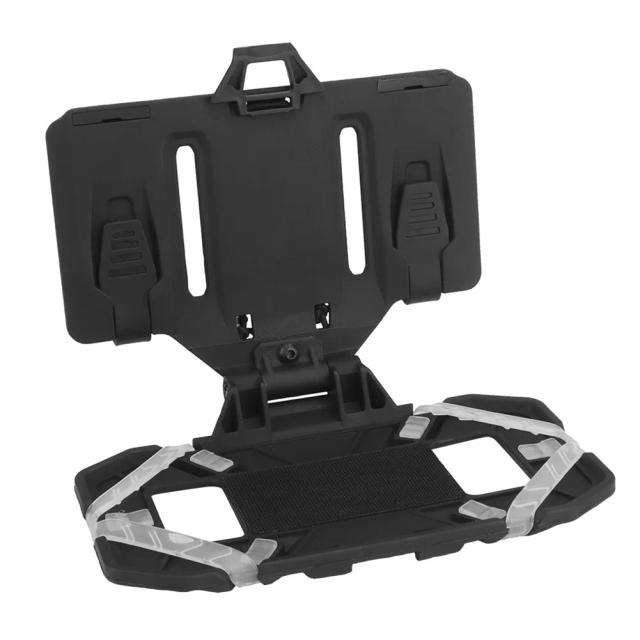 Rack de Telefone Móvel para Esportes ao Ar Livre com Sistema Molle, Placa de Navegação Dobrada e Acessórios para Airsoft