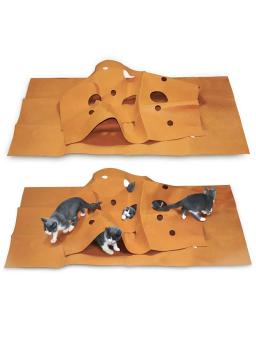 Brinquedo interativo do jogo para o treinamento do animal de estimação, Saco do túnel do gato, Tubo do jogo, Cama divertida, Treinamento do gato - Image 1