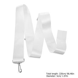Rede de tênis portátil com alça central, 2.2m, tiras de malha alta de nylon, cordas ajustáveis, competição padrão, cinta de tênis - Image 3