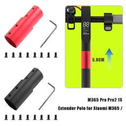 Pólo extensor de tubo de extensão de alumínio para xiaomi m365/pro/pro 2 modificação atualização scooter elétrico anti-ferrugem - Image 5