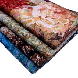 Jacquard Tecido Pintura A Óleo Estilo, Handmade DIY Vestido, Brasão Presente, Vestuário Designer, Material De Linho De Algodão, Metros De Costura - Image 1