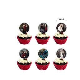 The Vampire Diaries Tema Festa Suprimentos para Crianças, Banner de Aniversário, Balão, Decorações de Bolo, Baby Shower, DIY, Feriado, 1 Conjunto - Image 5