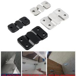 Gancho de porta-retrato, 4 unidades, para trabalho pesado, exibição de fotos, bloqueio de cama, fixadores de parede, conector para móveis - Image 1