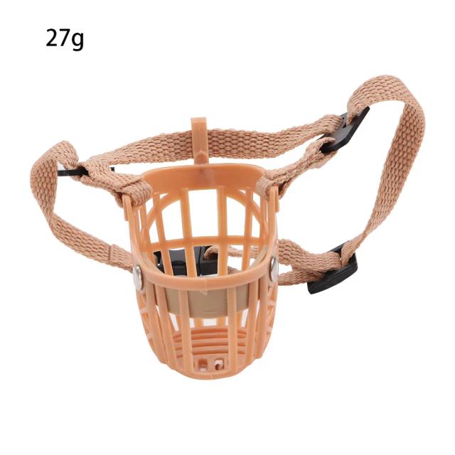 Máscara Anti-Mordida para Cães com Malha Respirável - Suprimento Confortável e Seguro para Pets