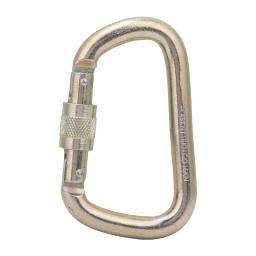 Em forma de D Aço Mosquetão Clip, Pendurado Buckle, Escalada ao ar livre, Acessório de Segurança, 40Cr, 45KN - Image 6
